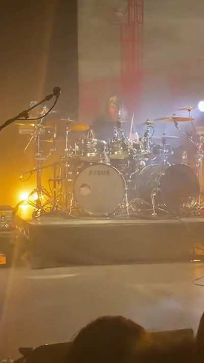 Last night&rsquo;s London gig - Drum solo section on &ldquo;Fix the Error&rdquo;