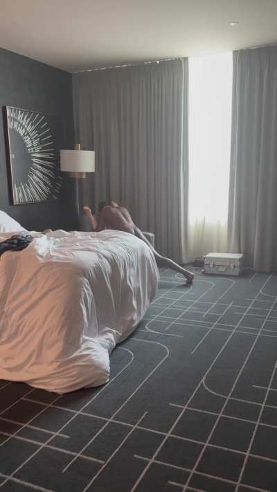 I love how he didn&rsquo;t even stop fucking me when my husband walked in on us!