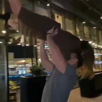 What a dance move