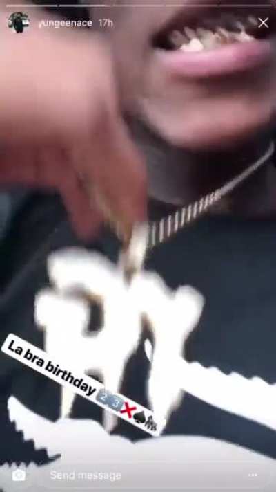 Crazy Ace didn&rsquo;t know his whole life was finna change this same day 🤦🏽&zwj;♂️ even more fucked up that 23 was just tryna celebrate his birthday. Rest up 2x23x4x 🕊☝🏽