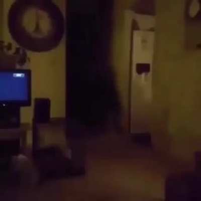 he arrives