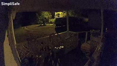 Zach came by my house last night