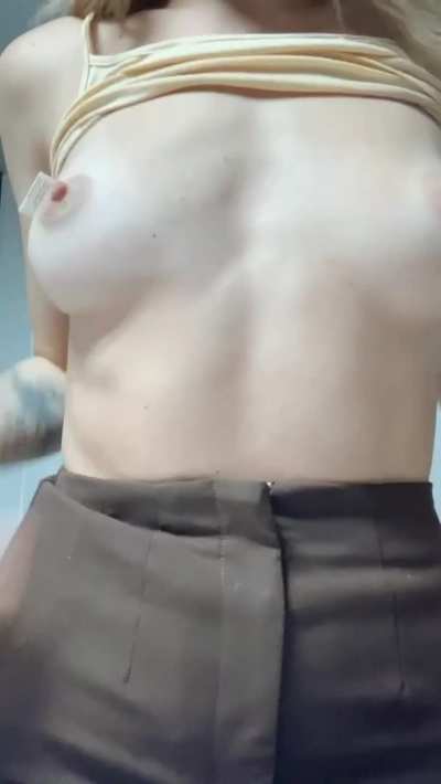 my boobs are small but bounce enough right?