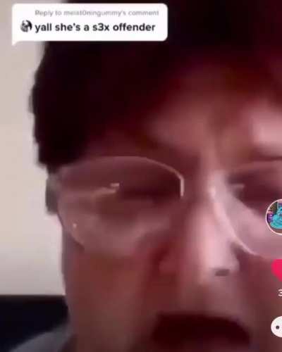 guys i think she&rsquo;s a sex offender