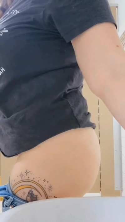 When Sir makes you go to the store with both holes filled 🥵 [f]