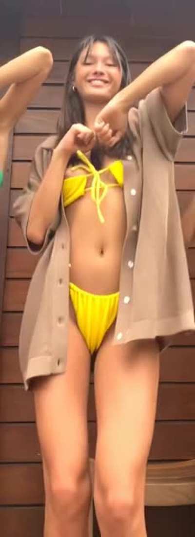 Lily Chee - IG/TikTok "Talent" Nip Slip - Looped, Cropped, Brightened, Slowed, Dain'd and AI'd