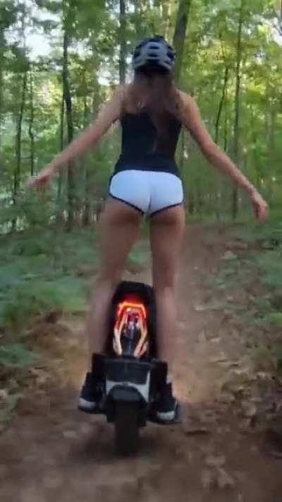 EUC trail ride