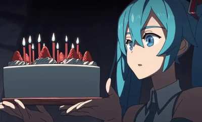 Me and Miku share a birthday&hellip; 🎂