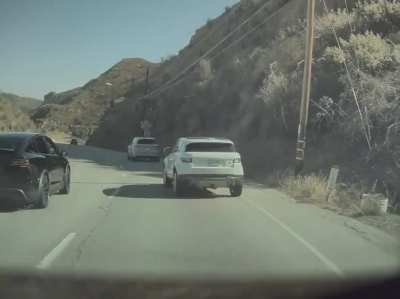 I think they took the &ldquo;Brake Check Area&rdquo; sign a bit too literally