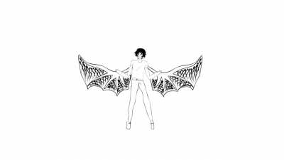 I animated Akira transforming!