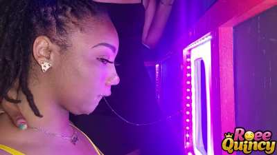 The Ebony Gloryhole Goddess 🔥😈 # GloryHole Full vids megapack in comments 👇🏾👌🏾