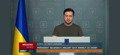 German translator burst into tears while translating Zelensky&rsquo;s speech