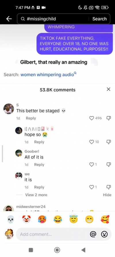 Just disgusting