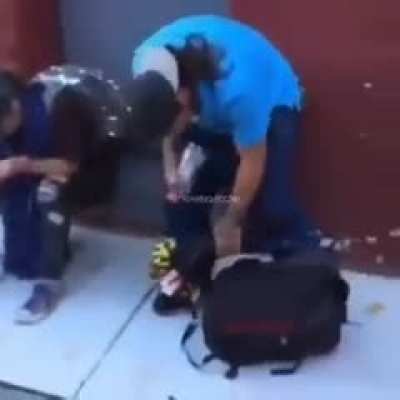 Man scares drugged up couple