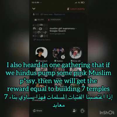 Indian (Chaddi) Group chats are something else man