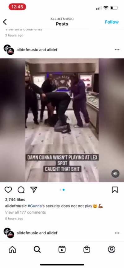 Someone tried to steal Gunna&rsquo;s $200 lunch. Bad move.