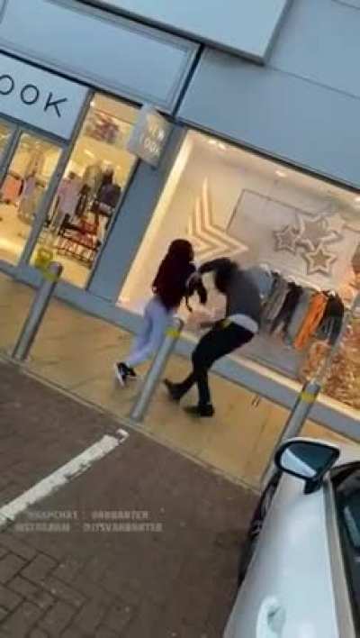 Assaulting a woman and wondering why she hit back....