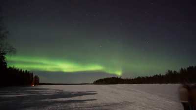 Been &ldquo;hunting&rdquo; auroras for last 2 years, here in Sweden. This was sunday night, near Ume&aring;.