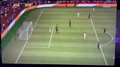 Just conceded this goal... lol