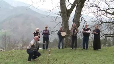 Old Georgian Men Vibing.