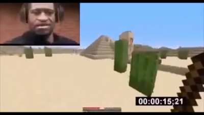 Breathtaking minecraft speedrun