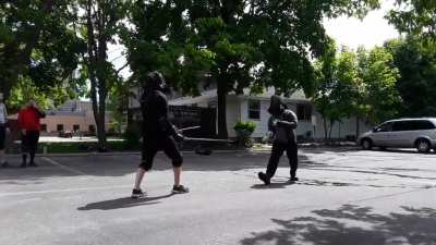 Rapier and Dagger Versus Sidesword and Dagger