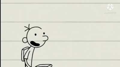 Greg Heffley can you please come to the front of the room and do the problem?