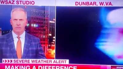 Local News reporter hit by car live on TV just 30 minutes ago...