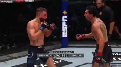"I'm the best boxer in UFC, baby"