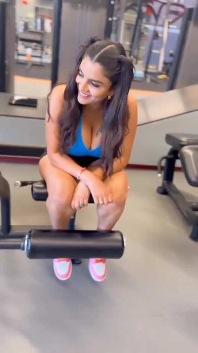 Fitness girl.