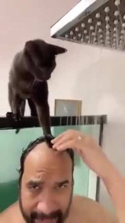 To take a shower