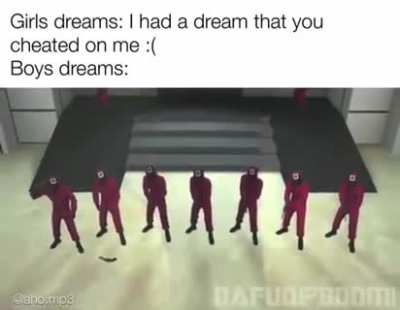 Boys dreams: