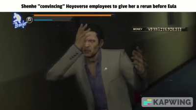 Security footage of Hoyoverse HQ before banner announcement