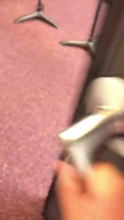 What he doing