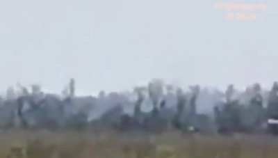 Footage of Ukrainian soldiers firing MANPADS at a Russian Su-25 "Frogfoot". Donetsk Oblast.
