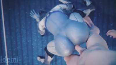 Liara T'soni Bend Over To Get Fucked Hard (Idemi) [Mass Effect]