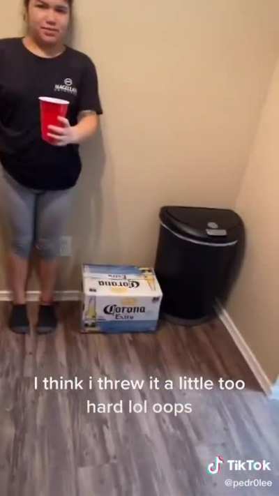 Making the egg in the cup