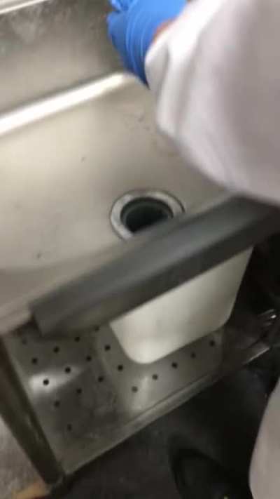 So a bit of clarification to yesterday's video, here's our sink setup &amp;amp; how we contain our resin waste. This container will later be dealt with based on the regulatory procedure. Once again, we like to remind everyone: Any of our resin is never meant 