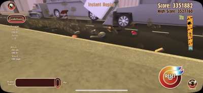 3 years ago I played a game called Turbo dismount and I customized the dummy to have motoyasu&rsquo;s face on it (part 1)