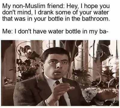 The water was a tad bit off bro