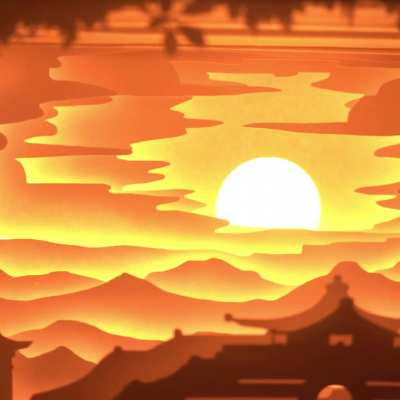 Avatar the Last Airbender &lsquo;Agni Kai&rsquo; Light-Box I made