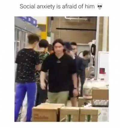 He made a day of the whole store
