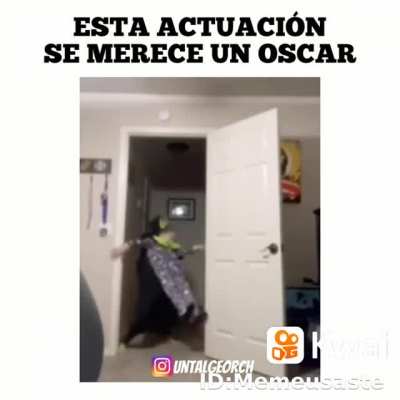 Se merece un Oscar este ni&ntilde;o.