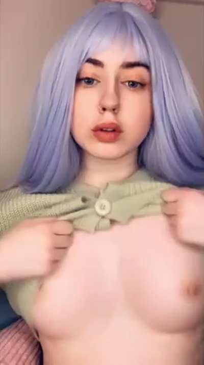 Hey everyone. Here&rsquo;s my tits and my face :) [oc]
