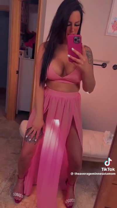 Clear see through pink 😻