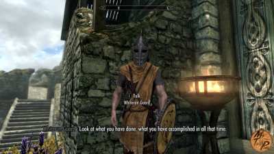 Whiterun guard "Skyrim and her people celebrate their 10th birthday today"