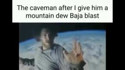 The caveman 🙉