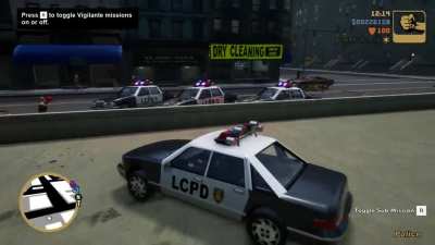 That's the last time I'm jacking a car from the police station