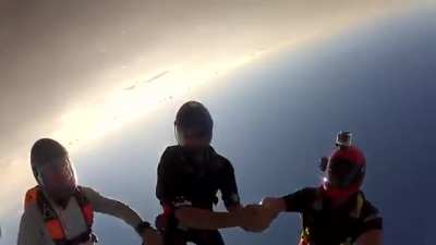 HMFT after I knock out a fellow skydiver!