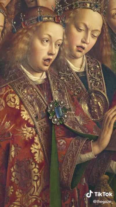 The attention to detail on this painting